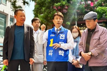 전문학 서구청장 후보, 폐쇄 이끈 화상경마장 찾아…“서구 다시 움직일 것”