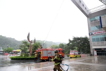 대전교통공사, 관제시스템 화재 대응 재난훈련 실시