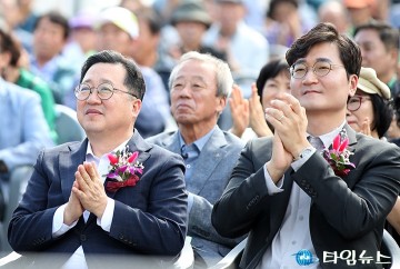 이장우 대전시장·장철민 의원 “다리는 이어졌는데, 마음은 아직 공사 중”