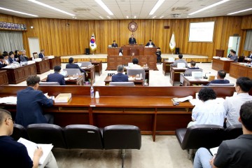 영광군의회, 제289회 임시회 개회 