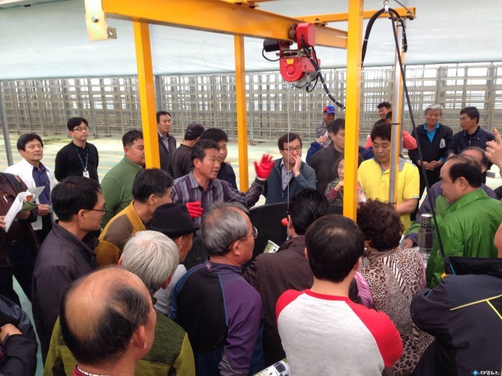 벼 키다리병 방제 철저를 위한 온탕소독 연시개최