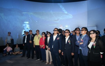 5d입체영상관 준공식