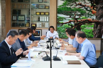 전찬걸 울진군수 새 업무에 힘찬 출발