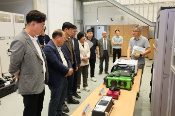 전남도의회, 국립재난안전연구원 방문 