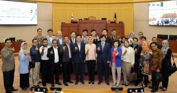 대전시의회, 인도네시아 사우스탕그랑시 대표단 접견