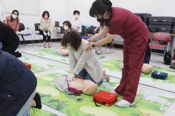 대전을지대학교병원, 협력의료기관 대상 심폐소생술 교육 실시