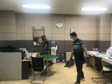 특수임무유공자회 충청북도지부, 코로나19 특별방역실시