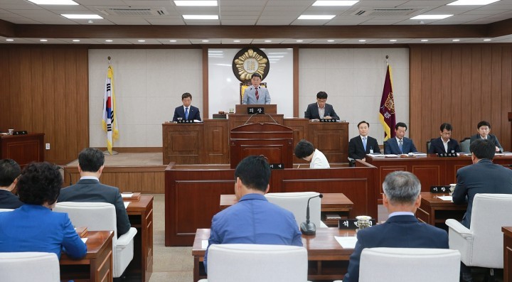 제202회 합천군의회 제1차 정례회 개회