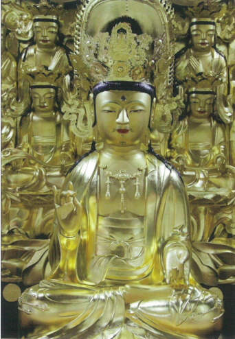 국가 보물 지정예고 된 상주 남장사 관음선원 목조관음보살좌상 