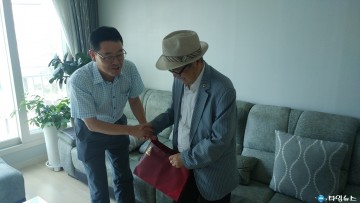충북남부보훈지청, 생존 애국지사 위문 