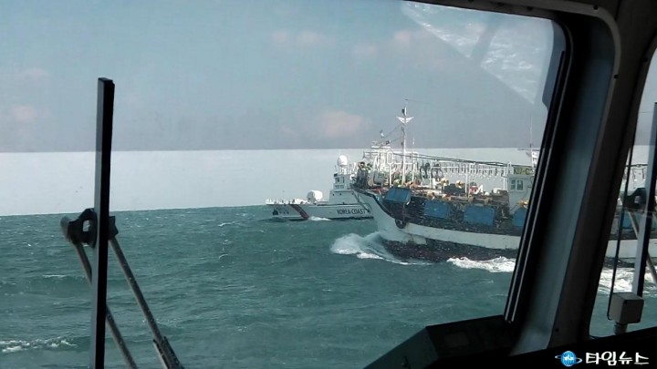포항해경, 해상추격전 끝에 음주‘뺑소니’어선 검거