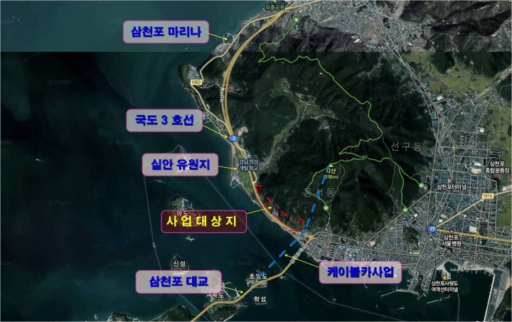 사천에 각산 휴양(전원)마을 조성되나