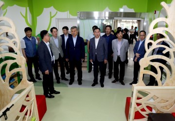 대전시의회 복지환경위원회, 만인산푸른학습원 현장방문