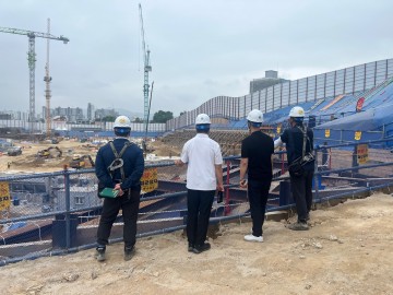 대전시교육청, 학교 주변 공사장 합동 안전점검 실시…“학생 안전 최우선”