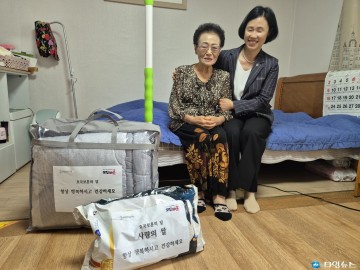 충북남부보훈지청, ㈜셀트리온제약 후원품 보훈가족에 전달