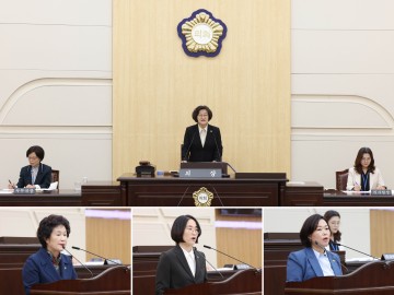 대전 동구의회, 오관영·이지현·김세은 의원 구정질문