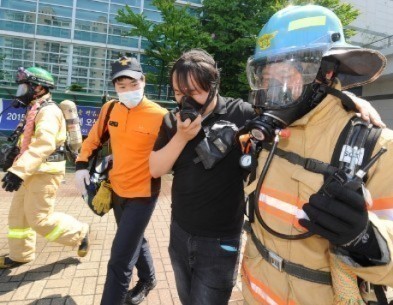 오산소방서, 재난대응 안전한국훈련 실시
