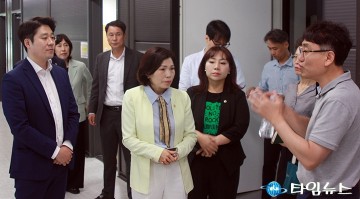 대전시의회 교육위, 복용분교 및 서남부 특수학교 예정지 현장 점검