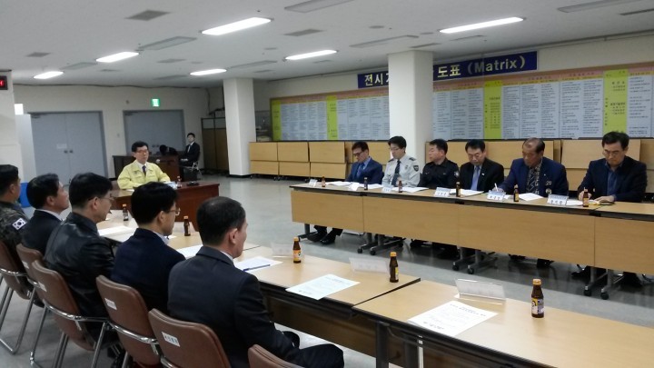 사천시, 통합방위 추진결과 점검
