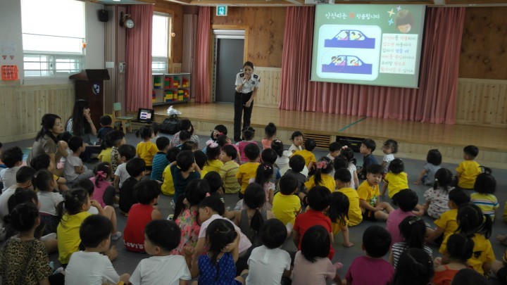 상당서, 찾아가는 어린이 교통안전교육 실시