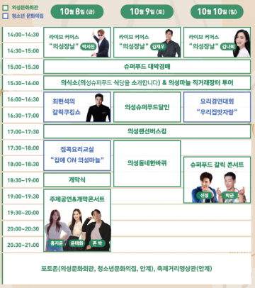 제4회 온라인 의성슈퍼푸드마늘축제온라인으로 개최