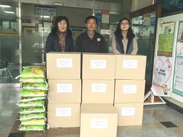 함양교회, 올해도 어려운 가정에 생필품과 쌀 전달