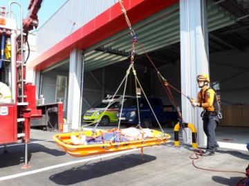 장성소방서, 인명구조사 2급 시험 대비 자체훈련