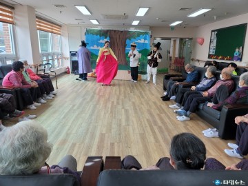 울진군 가족센터 가족봉사단, 울진군 노인요양원 봉사활동 펼쳐