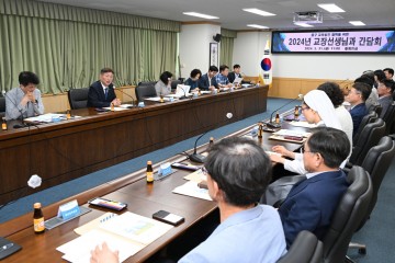 김제선 중구청장, 초·중·고 교장선생님과 간담회 진행