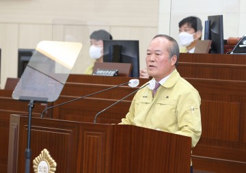 김백현 의원 5분 발언, “청정지역에 의료폐기물 소각장 건립 결사반대”