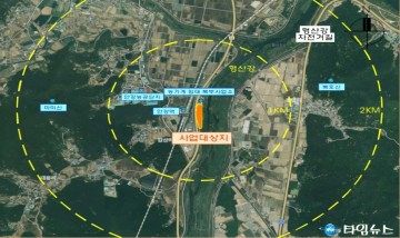 주낙영 시장, 북경주 파크골프장 조성 현장 방문해 진행상황 점검 