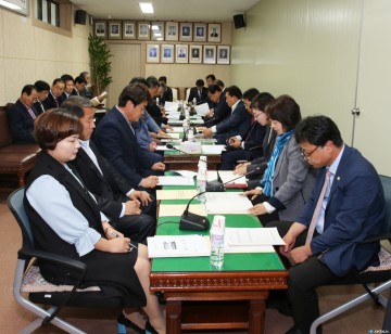 안동시의회, 2019년도 본예산 편성계획 간담회 개최