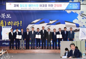 경북 철도망 구축 간담회 개최 한 김천시
