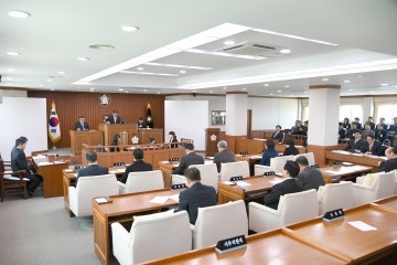 논산시의회, 2017년 첫 임시회 개회