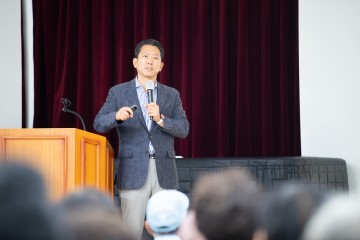 김장호 구미시장, 노인대학 일일 특강 진행