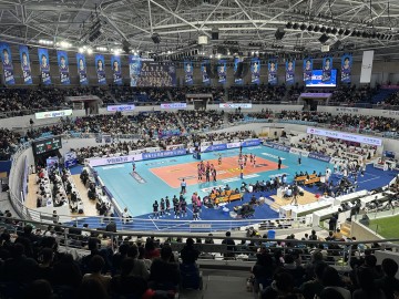 김천시, 한국도로공사 하이패스 배구단, 2024-2025 V리그 홈 개막전 돌입