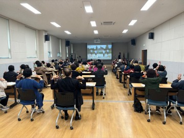 구례군, 노인대학 어르신 치매 예방‧파트너 교육