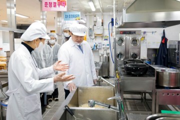 광주교육청, 신학기 앞두고 학교급식 특별점검 실시