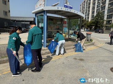 음성군, 제19회 반기문마라톤대회 앞두고 대회 구간 정화 활동 실시