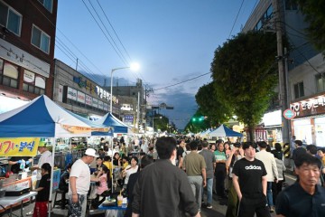 광주 남구, 군분로 야시장 12만여 명 찾아 