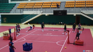 보은군 세팍타크로 국가대표 선수단 필리핀선수단 합동훈련