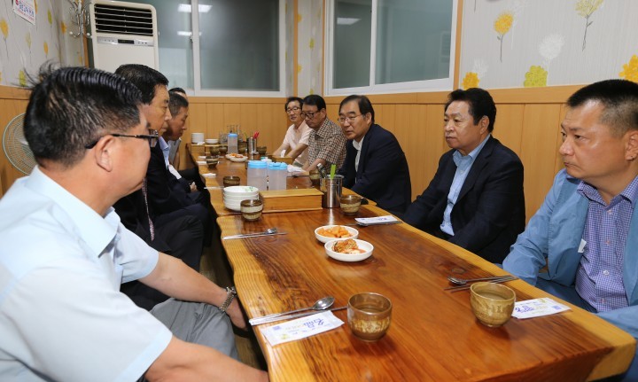 이승훈 청주시장, 경제단체와 조찬간담회 실시 