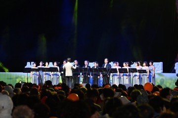 산소카페 청송정원에서 울려 퍼지는 사랑의 하모니