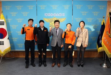 김동수 유성구의회 의장, 신년 맞아 지역 기관 방문