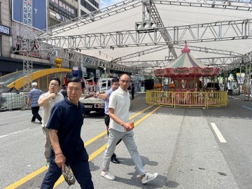 대전자치경찰위, ‘대전 0시 축제’ 안전점검…휴게공간도 마련