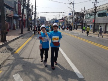 [포토]  제17회 영주소백산마라톤대회 영발협 여성봉사회 5km풀코스 완주 대회성료