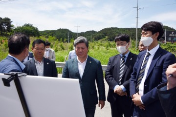 세종시의회 산건위, 행정사무감사 현장방문 실시