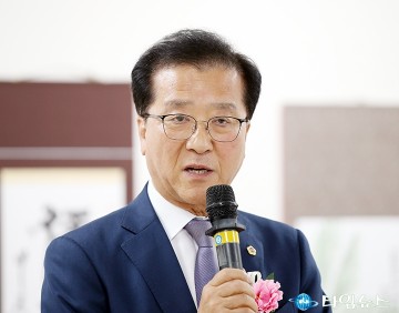 조원휘 대전시의회 부의장, 지역사회 서예문화 진흥의 구심점이 되어주길