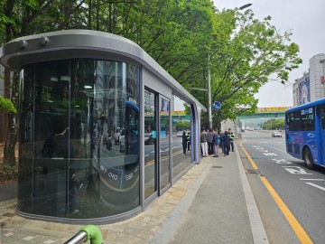 대전시, 만년동 스마트 승강장 개통·운영 시작