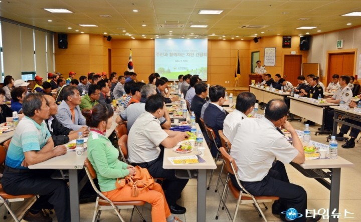 순천경찰서,  ‘주민초청 치안간담회’ 개최
